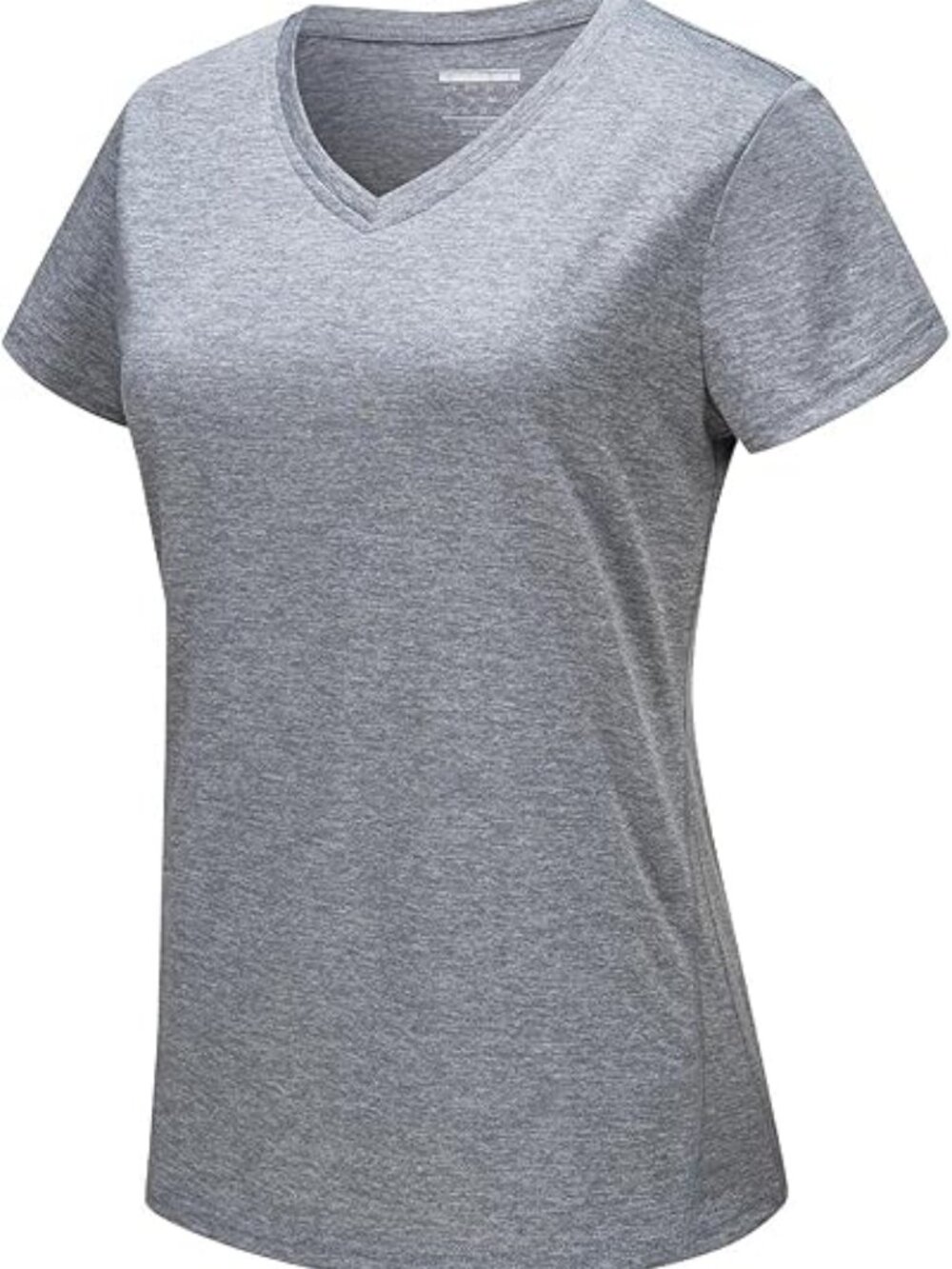 Women's Workout Shirts V-Neck Short Sleeve
